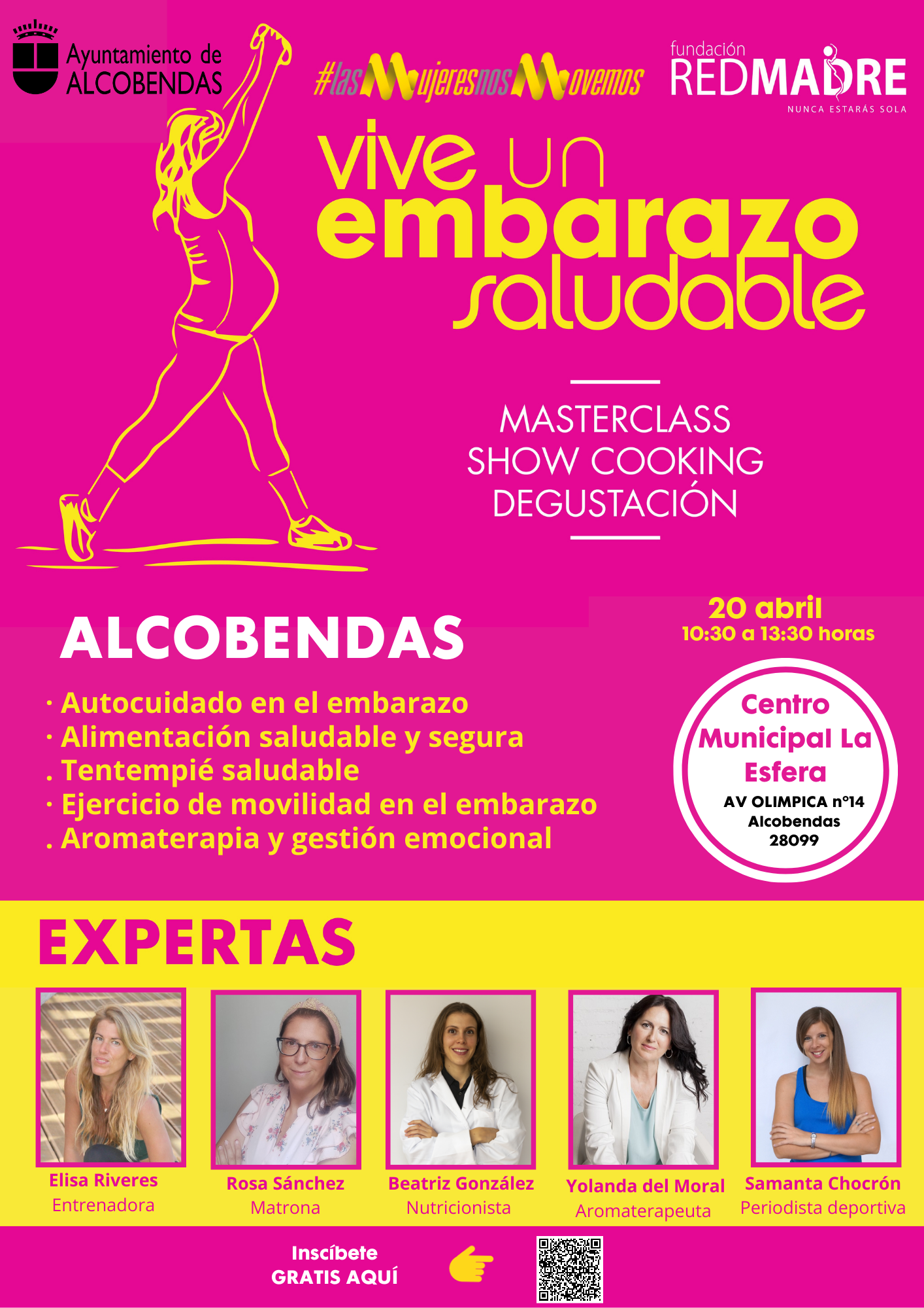 Vive un embarazo saludable Alcobendas